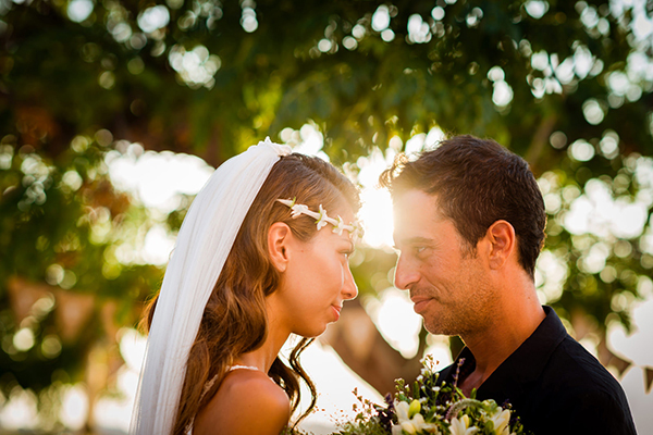 Stylish boho island wedding in Greece | Maria & Konstantinos