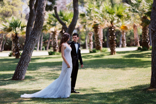 Elegant garden wedding inspiration shoot