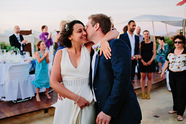 Romantic colorful wedding in Kea island | Elina and John