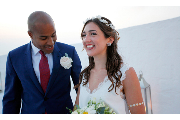 Modern Fall wedding in Mykonos | Christy & Alex