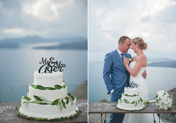 white-wedding-cake-couple-in-santorini