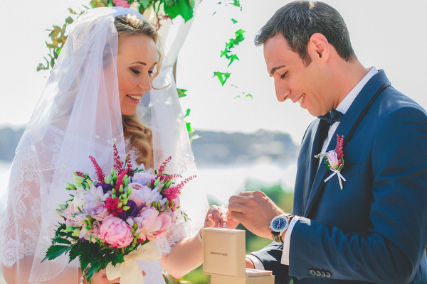 Romantic destination wedding in Athens | Anna & Hamid