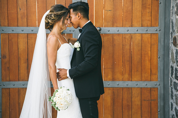 Elegant wedding in Santorini | Christina & Denver