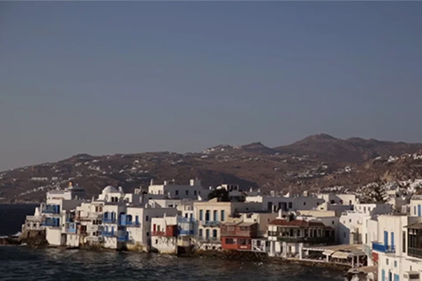 Romantic greek island wedding video | Artemis & Luca