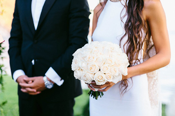 Gorgeous destination wedding in Mykonos | Gabriella & Joe