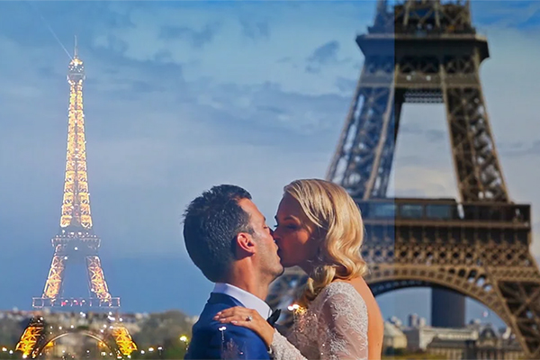 Romantic wedding video in Paris | Julia & Philippe