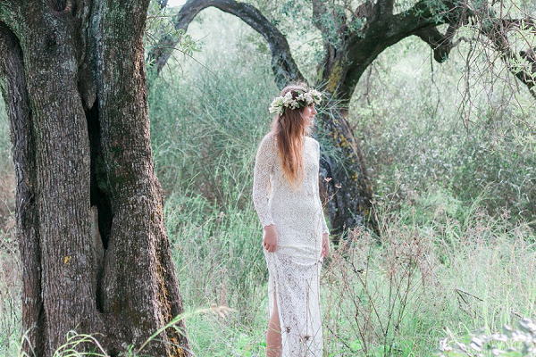 Beautiful olive themed wedding inspiration shoot