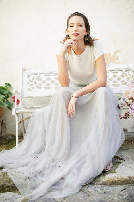 Romantic engagement session at the beach - Chic & Stylish Weddings