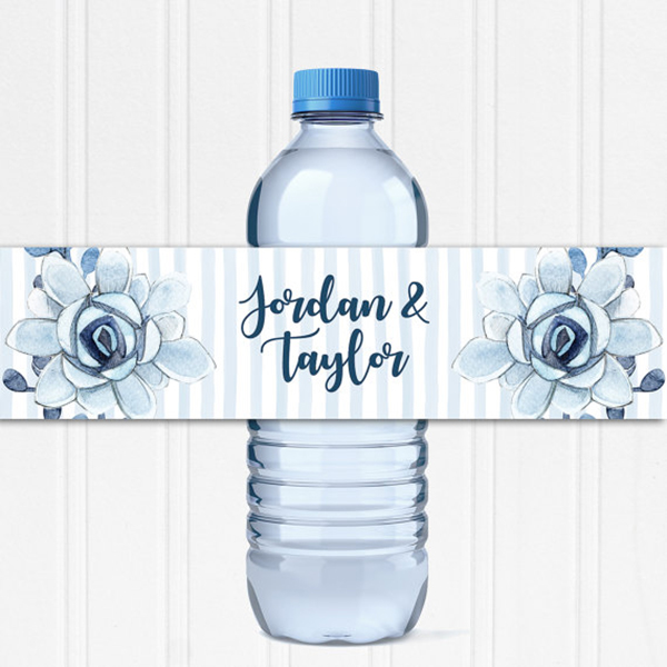 Wedding Water Bottle Labels