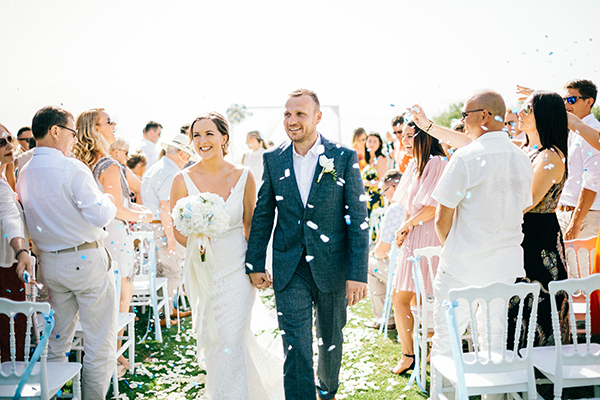 Gorgeous destination wedding in Crete | Amy & Anthony