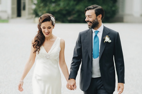 Beautiful Great Gatsby inspired wedding in Italy