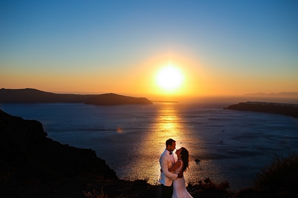 White and gold wedding in Andros island | Chrysanthi & Alexandros