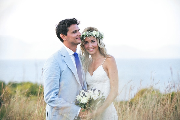 Beautiful elegant wedding in Kefalonia | Philippa & Stef