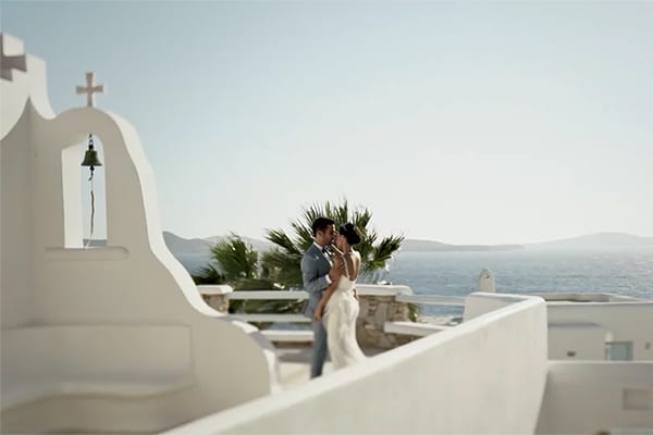 Gorgeous video fairytale wedding mykonos