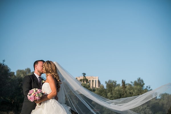 Beautiful summer wedding in Vouliagmeni Lake | Natasa & Maxim