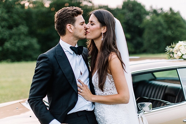 Beautiful wedding in Germany with white and green hues | Tine & Ivica