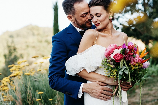 Romantic & colorful Autumn Wedding in Italy | Elisa & Roberto