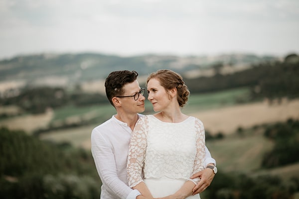 Beautiful country style wedding in Italy | Viola & Thomas