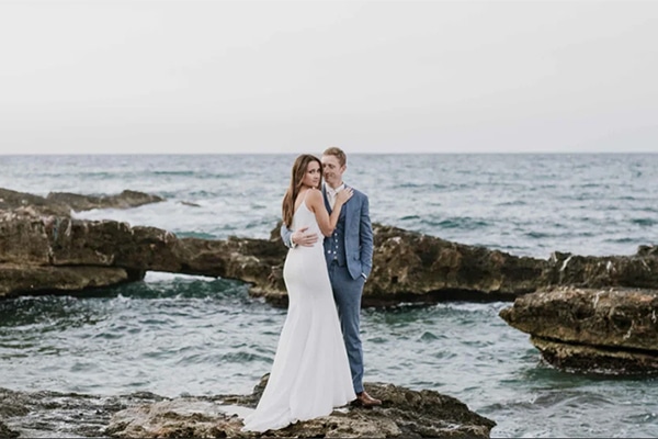 Romantic wedding video in Crete | Tanya & Robert
