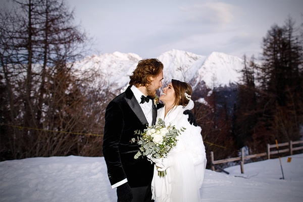 Winter romantic wedding in Italy | Cara & Jonathan