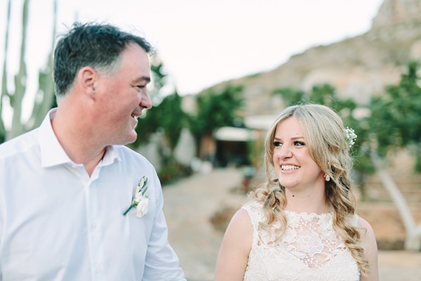 Romantic summer wedding in Monemvasia | Kristy & Simon
