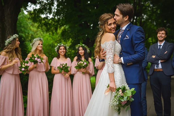 Beautiful summer wedding with romantic and rustic elements | Rebeca & Iosif