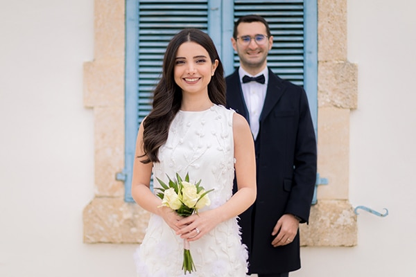 Beautiful civil wedding in Larnaka│ Sarah & Alain