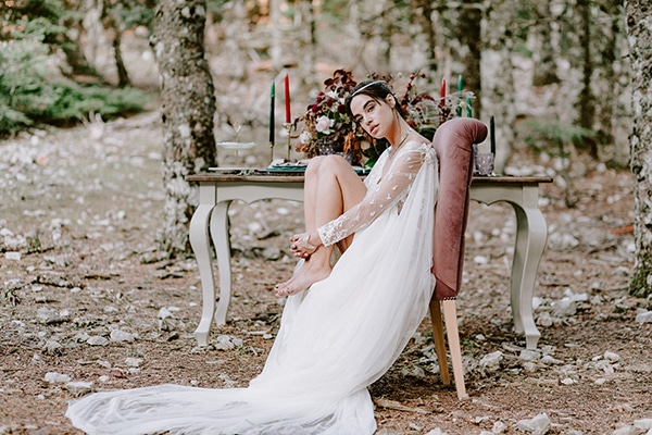 Dreamy fall wedding inspiration with warm colors