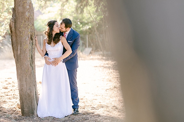Romantic summer wedding in Athens with olive theme | Nadia & Panagiotis
