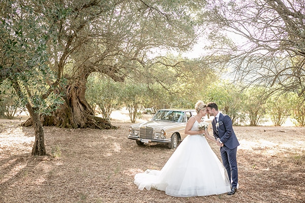Romantic summer wedding in a wonderful olive grove of Kefalonia island │ Chloe & Steven