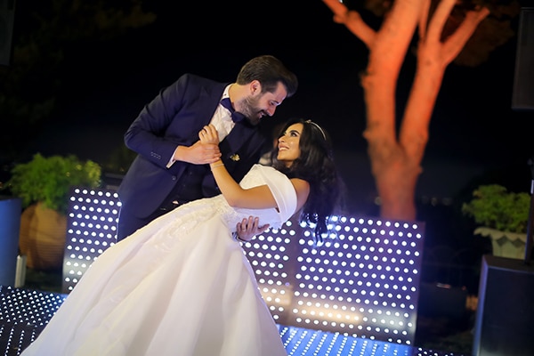 An intimate outdoor wedding in Lebanon with elegant touches│ Eliana & Fawzi