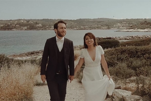 Utterly romantic destination wedding in Paxos │ Stephanie & Clement