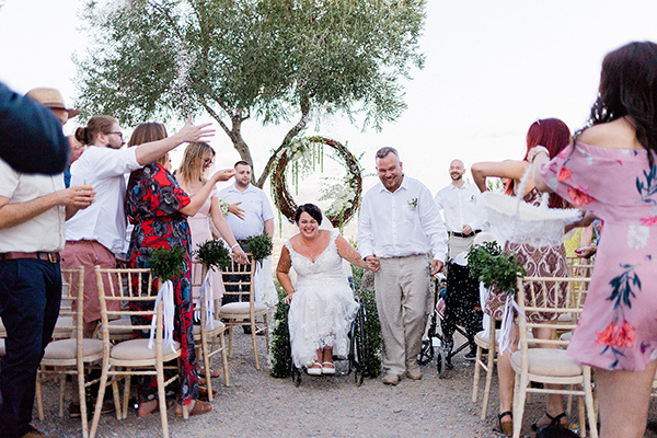 Romantic summer wedding in Corfu with the most emotional moments │ Aimee & Stuart
