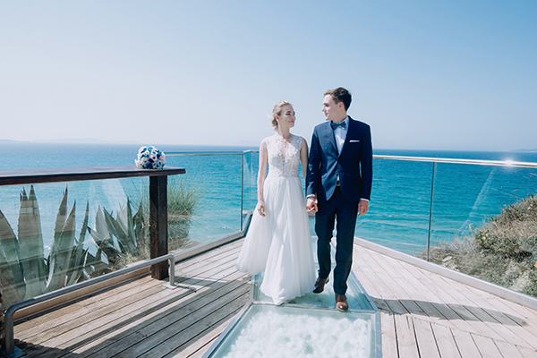 Romantic next day shoot in Corfu Island with breathtaking views │ Elizabeth & Peter
