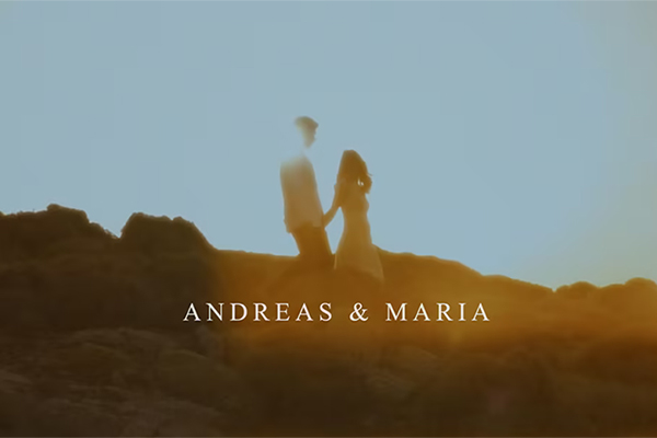 A wonderful video of a summer wedding in Mykonos │ Maria & Andreas