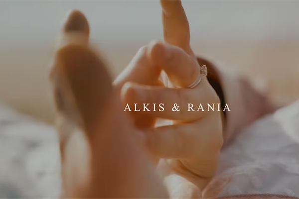 Romantic video of a summer wedding next to the beach │ Rania & Alkis