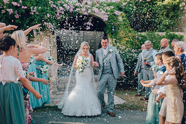 A fairytale garden wedding with whimsical blooms at Vasilias Nikoklis │ Mary & Mark