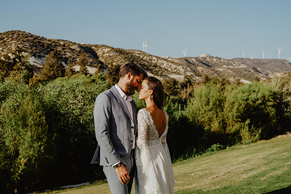 Rustic wedding in Cyprus with sunflowers and vivid colors │ Ariadni & Anatoli