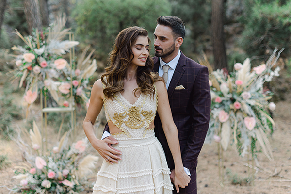 Dreamy styled shoot with bohemian vibes
