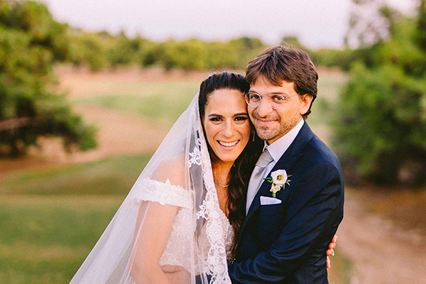 Elegant summer wedding at Golf Prive with white and pink hues │ Carolina & Giovanni