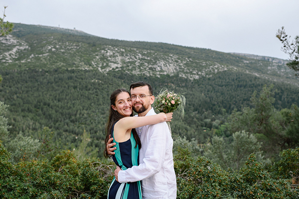 Lovely elopement in the Athenian mountains│ Ana & Mark
