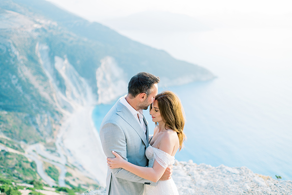 Whimsical wedding in Kefalonia with the prettiest colors  │ Anastasia & Sotiris