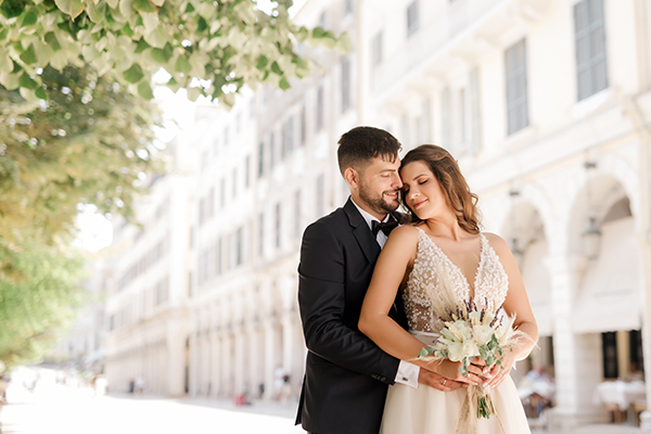 Lovely fall wedding in Corfu with a bohemian flair│ Vaso & Spyros