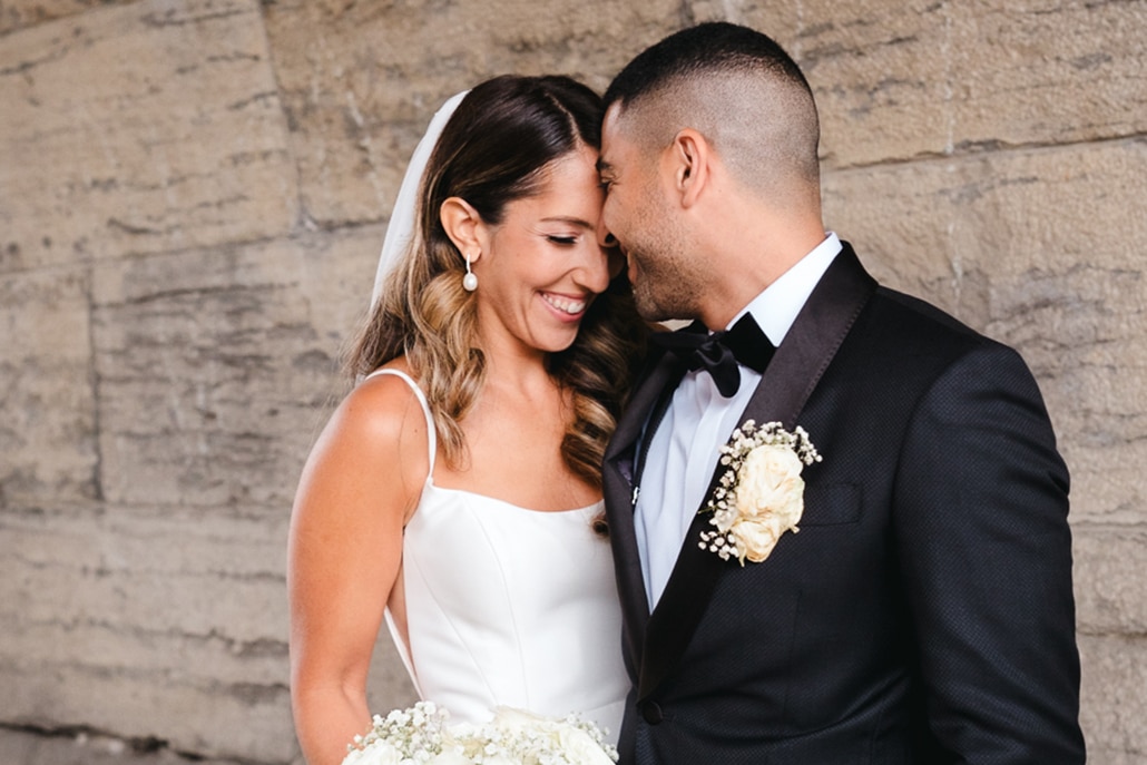 Beautiful timeless wedding in Montreal with a black and white theme | Stephanie & Nicolas