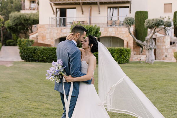 Romantic spring wedding at Columbia Beach Resort | Stephani & Michalis