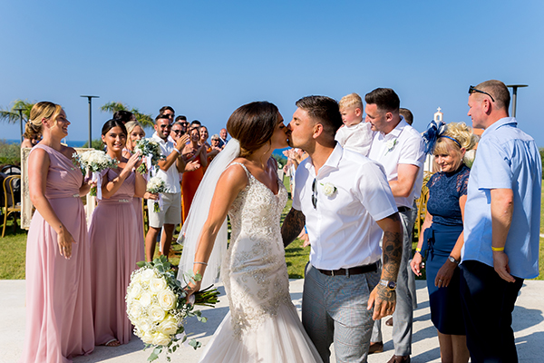 Romantic destination wedding in Cyprus | Lottie & Lewis