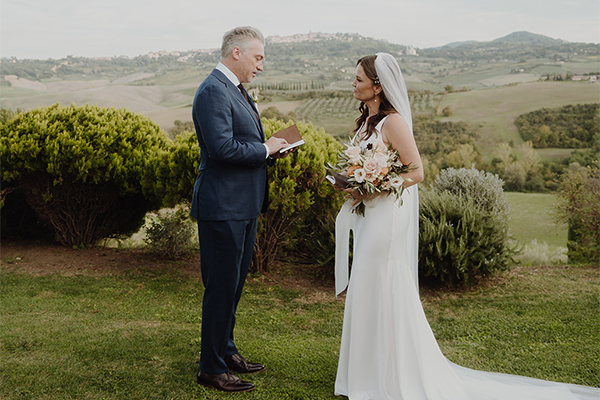 Utterly romantic wedding in Tuscany | Tamara & John