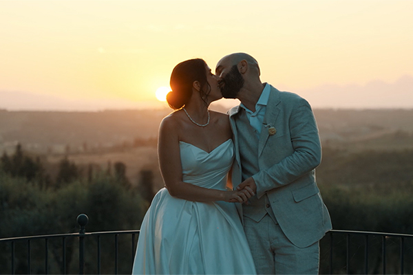 Amazing wedding video from a romantic wedding in Tuscany | Andrea & Matthew
