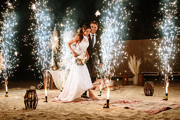 Romantic Athens Riviera Beach Wedding Inspiration