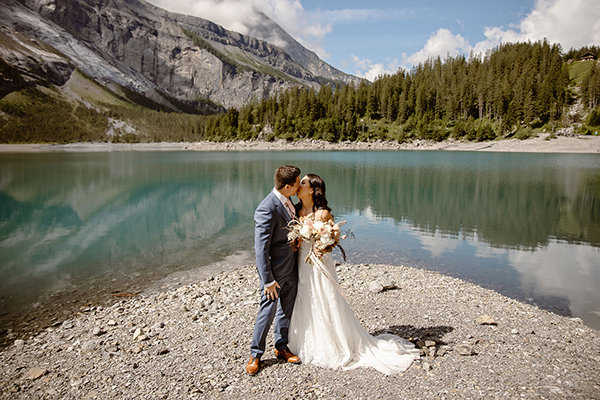 Dreamy elopement in Switzerland | Tam & Mike